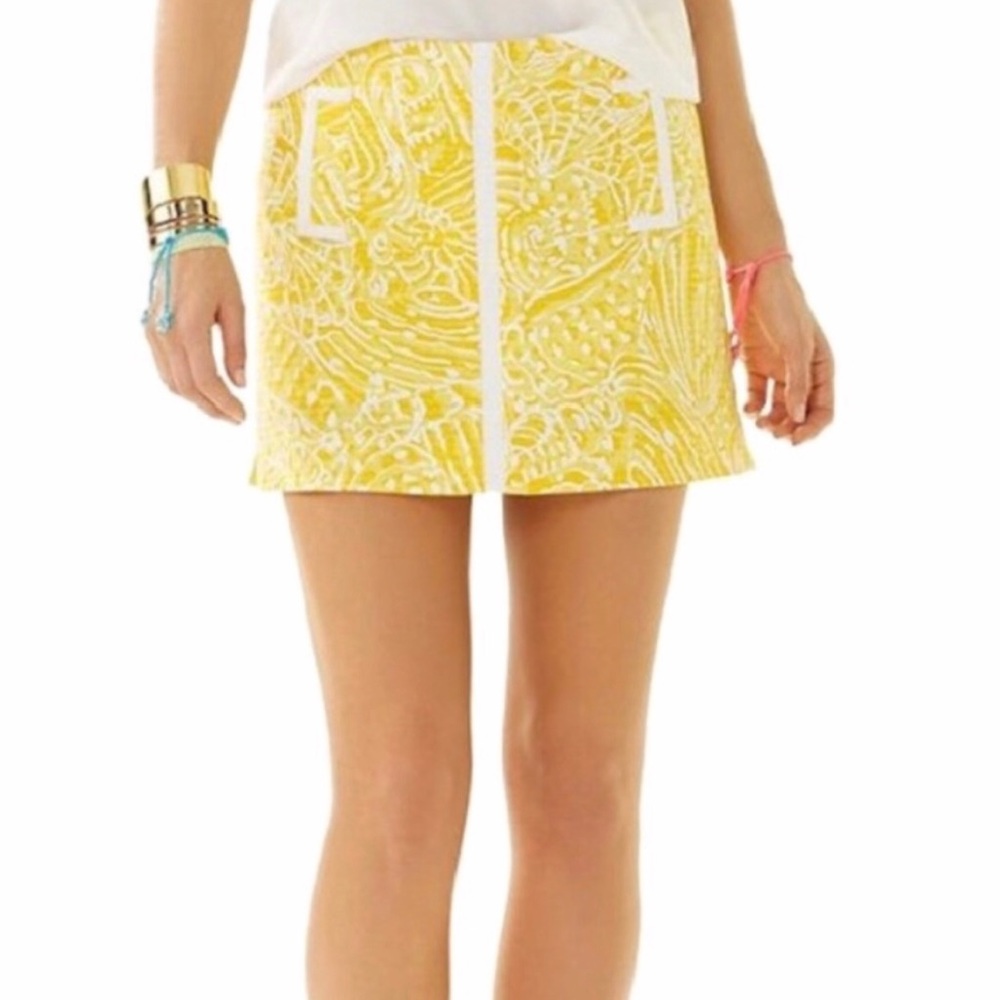 NWT - Lilly Pulitzer Skirt Size 4! “January Skort”
